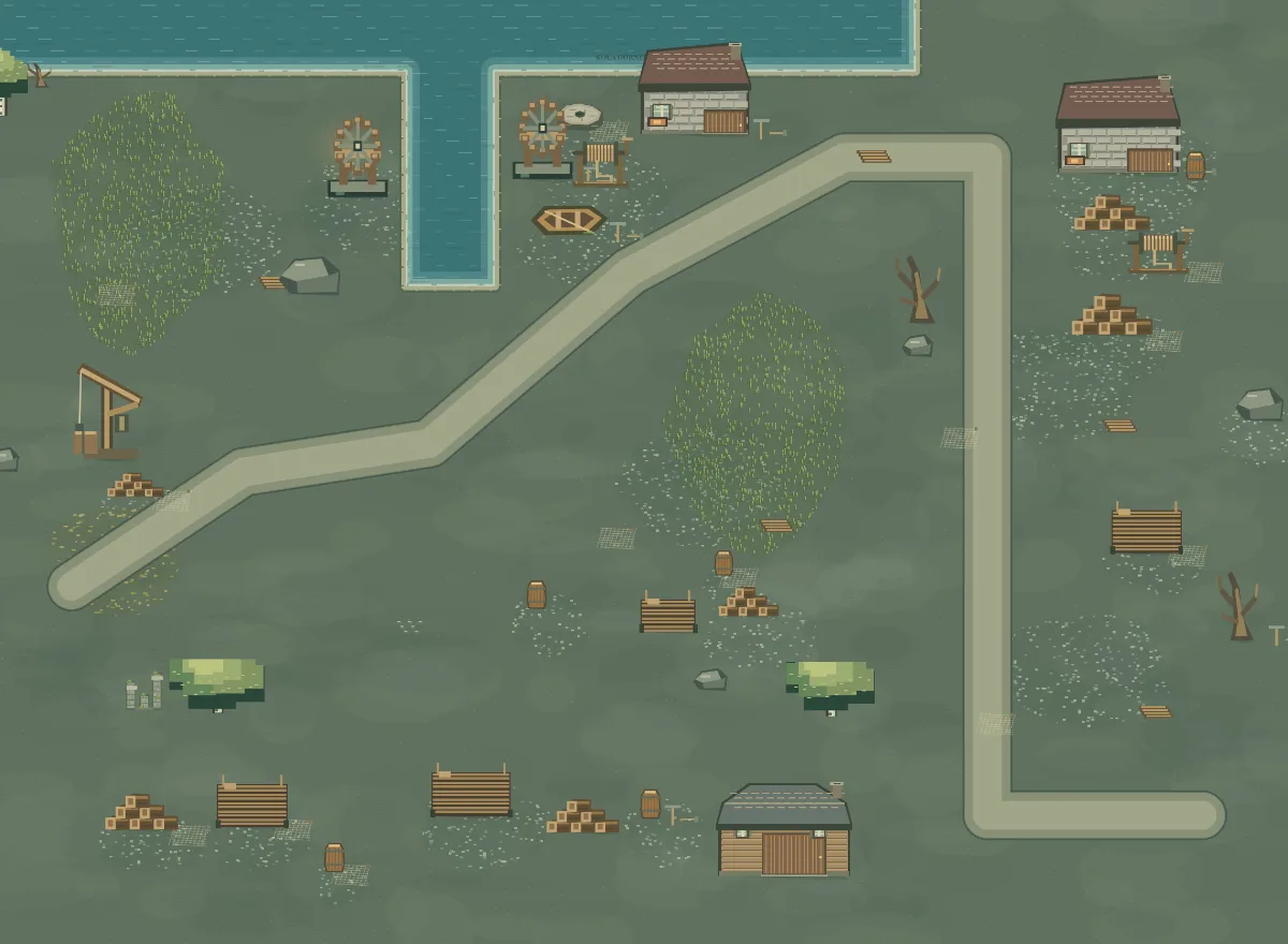 Mapa okolicy: Górny Pomost