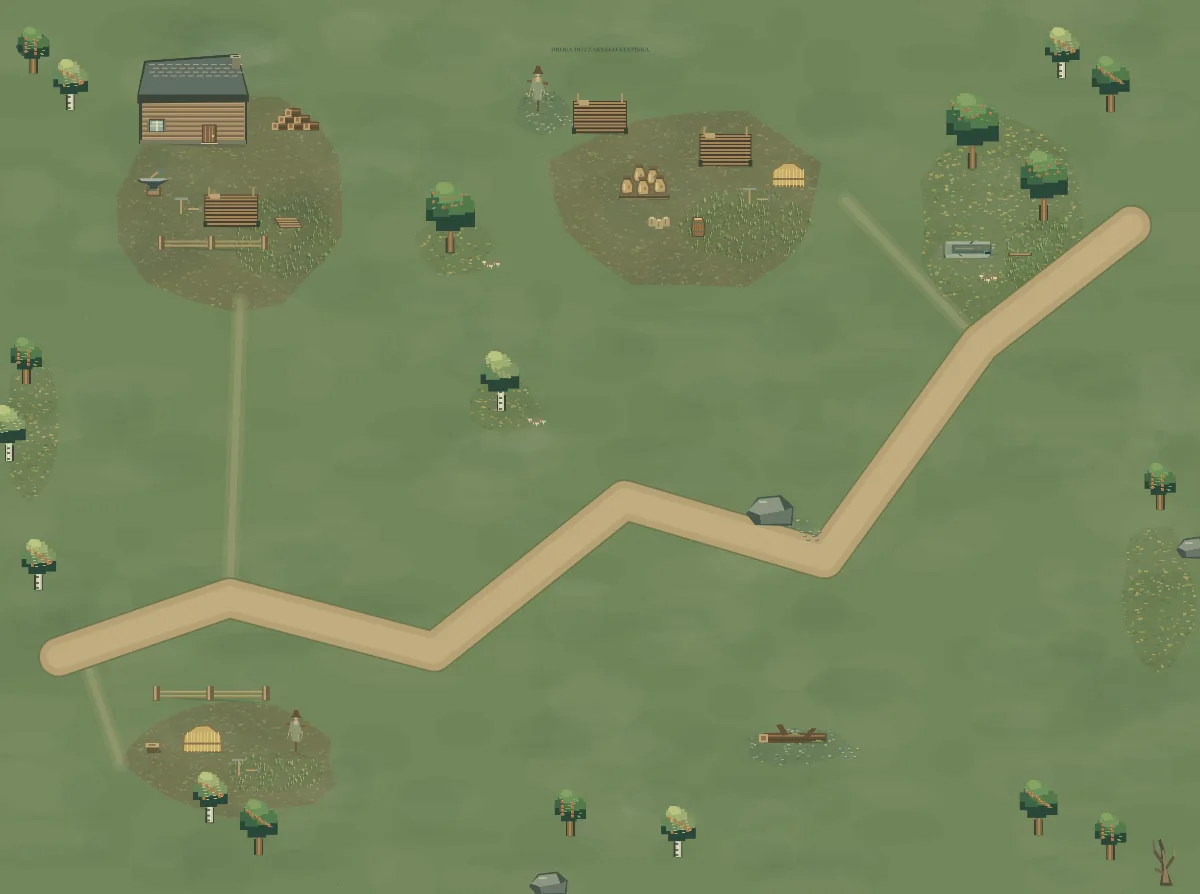 Mapa okolicy: Droga do Czarnego Klepiska