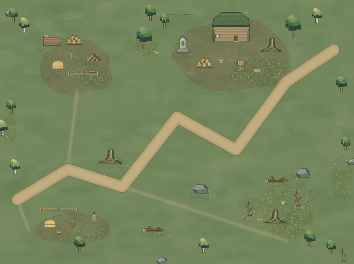 Mapa okolicy: Klepisko Ostatniego Gospodarza