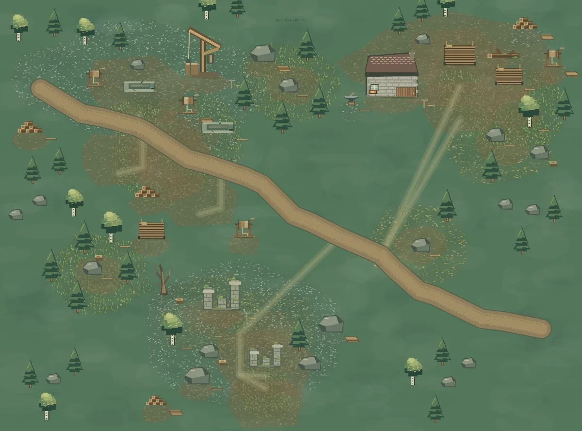 Mapa okolicy: Pod Długą Rynną