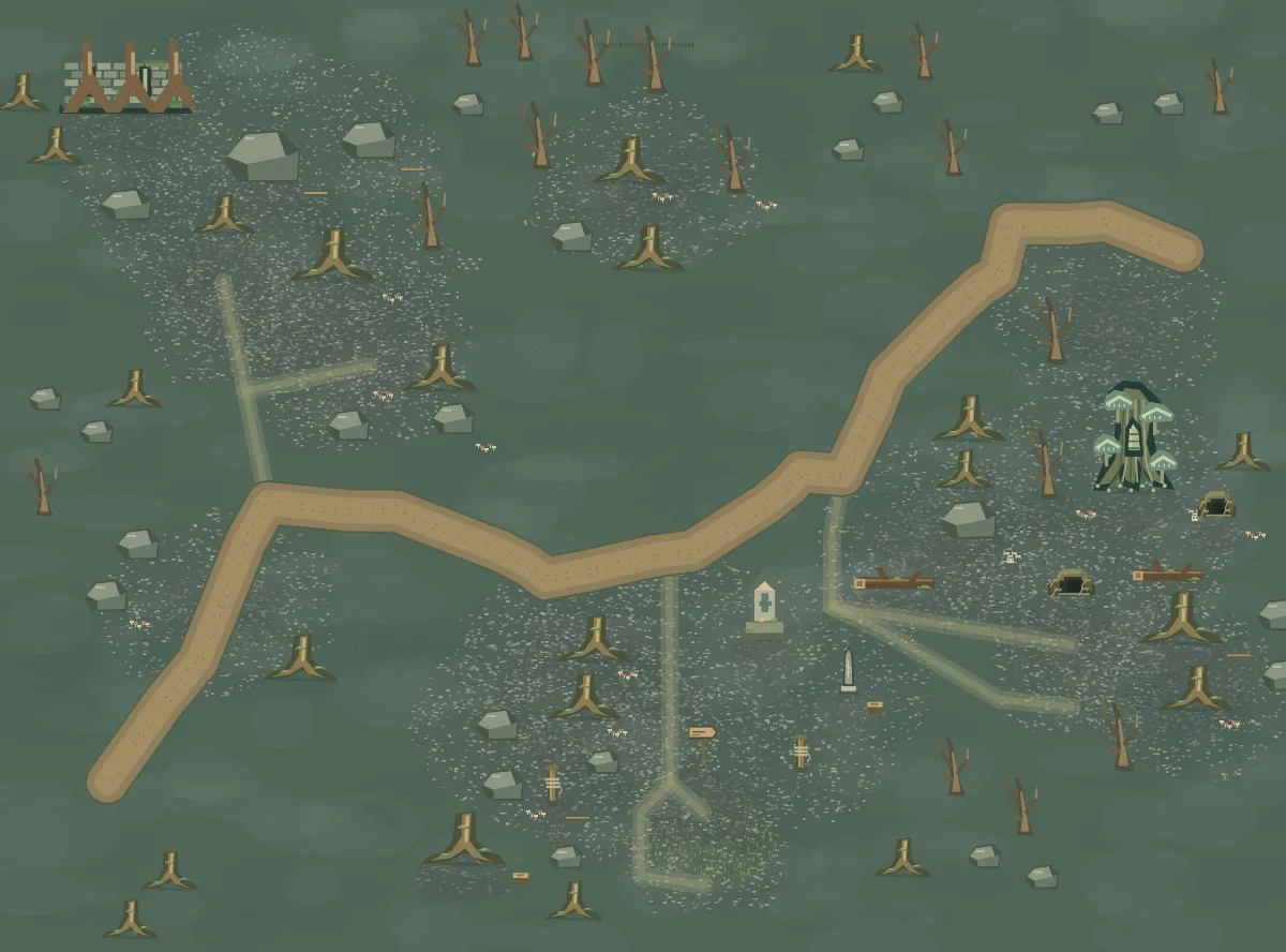 Mapa okolicy: Wąwóz Krótkiego Powrotu