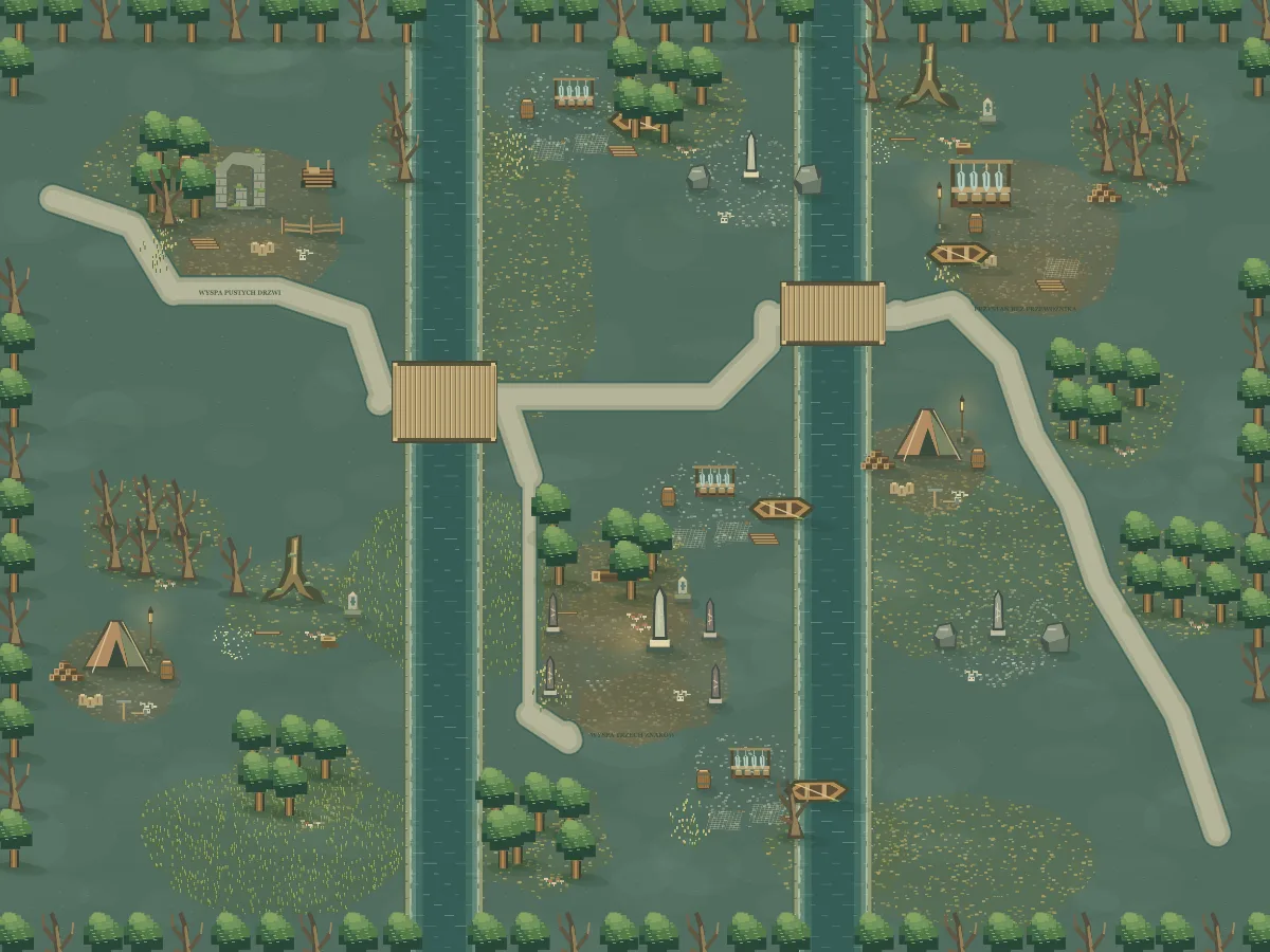 Mapa okolicy: Wyspy Rozlewiska