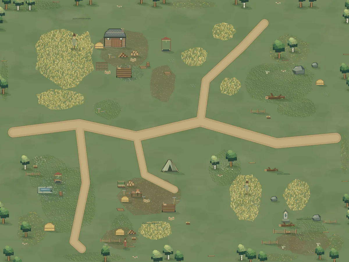 Mapa okolicy: Pola Białego Południa