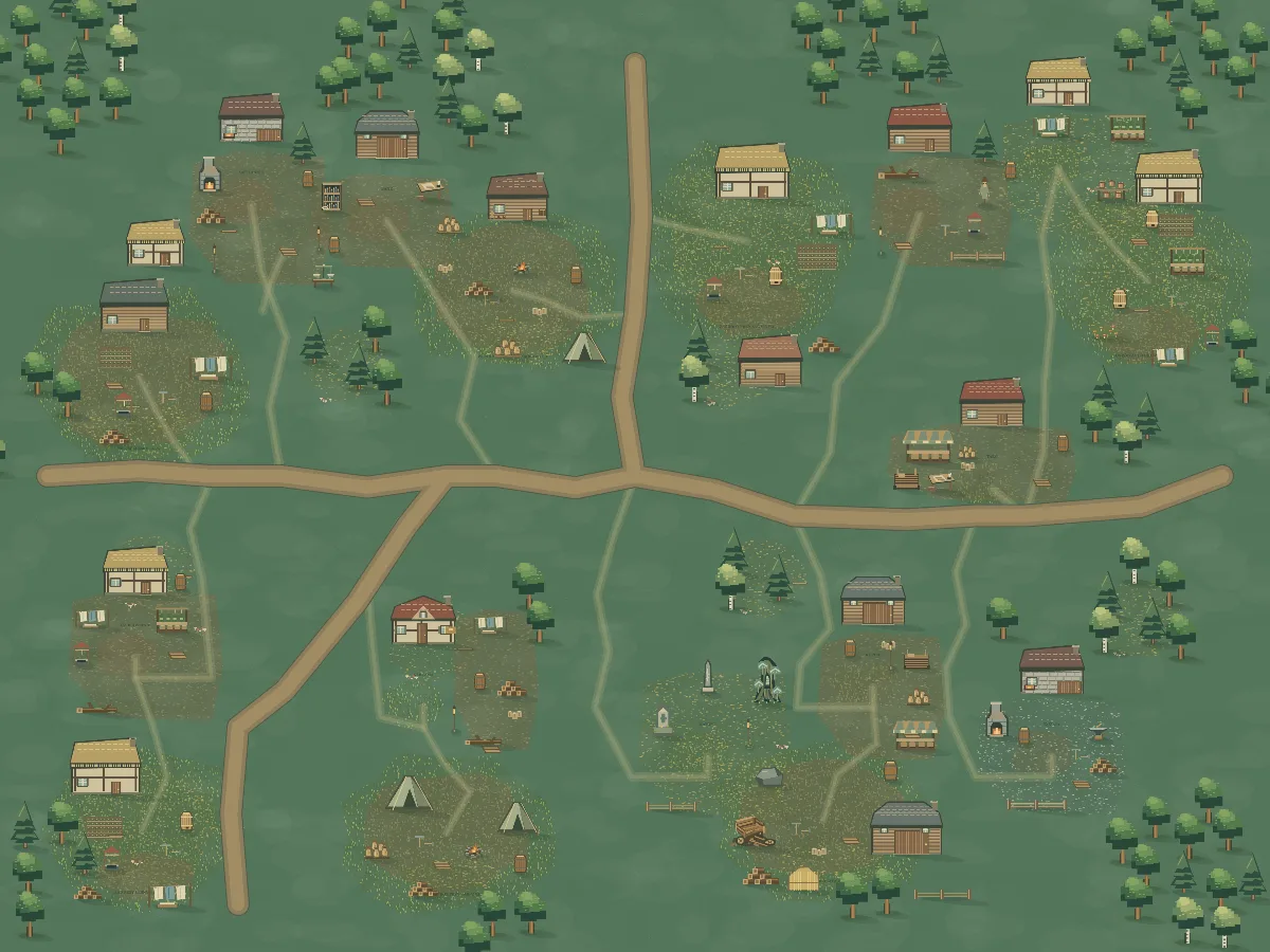 Mapa okolicy: Osada Smolnych Dachów