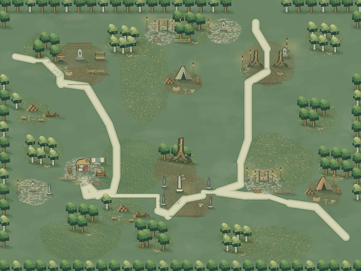 Mapa okolicy: Ogród Szeptów